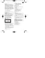 Preview for 7 page of EINHELL BT-CS 860 L Original Operating Instructions