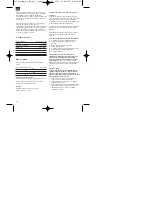 Preview for 64 page of EINHELL BT-CS 860 L Original Operating Instructions