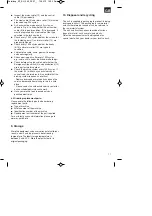 Предварительный просмотр 11 страницы EINHELL BT-EH 500 Original Operating Instructions