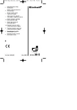 Предварительный просмотр 1 страницы EINHELL BT-EN 30 E Original Operating Instructions