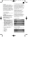 Предварительный просмотр 5 страницы EINHELL BT-EN 30 E Original Operating Instructions