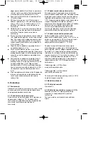 Preview for 61 page of EINHELL BT-GW 190D Original Operating Instructions