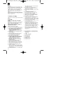 Preview for 36 page of EINHELL BT-HA 2000 Operating Instructions Manual