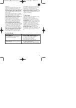 Preview for 21 page of EINHELL BT-HJ 5000 Directions For Use Manual