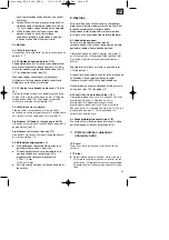 Предварительный просмотр 39 страницы EINHELL BT-HP 160 Operating Instructions Manual