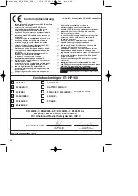 Предварительный просмотр 46 страницы EINHELL BT-HP 160 Operating Instructions Manual