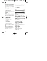 Preview for 46 page of EINHELL BT-ID 710 E Operating Instructions Manual