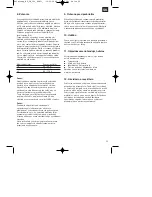 Preview for 55 page of EINHELL BT-IW 100 Operating Instructions Manual