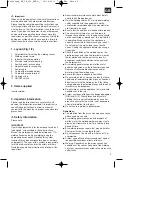 Предварительный просмотр 9 страницы EINHELL BT-IW 150 Original Operating Instructions