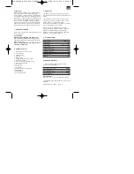 Предварительный просмотр 11 страницы EINHELL BT-JS 650 E Operating Instructions Manual