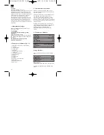 Предварительный просмотр 26 страницы EINHELL BT-JS 650 E Operating Instructions Manual