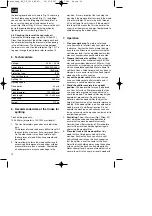 Preview for 14 page of EINHELL BT-LS 1014 D Operating Instructions Manual