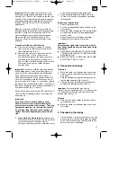 Предварительный просмотр 15 страницы EINHELL BT-LS 810 D Operating Instructions Manual