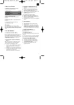 Предварительный просмотр 7 страницы EINHELL BT-MG 135 Operating Instructions Manual