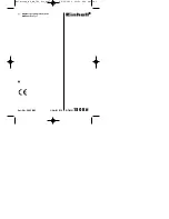 Предварительный просмотр 1 страницы EINHELL BT-MG 180 Kit Original Operating Instructions