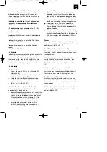 Предварительный просмотр 57 страницы EINHELL BT-ML 300 Operating Instructions Manual