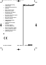 Preview for 5 page of EINHELL BT-PG 2800 Original Operating Instructions