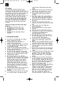 Preview for 10 page of EINHELL BT-PG 2800 Original Operating Instructions