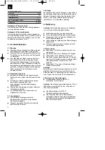 Preview for 12 page of EINHELL BT-PG 2800 Original Operating Instructions