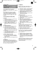 Preview for 69 page of EINHELL BT-PG 2800 Original Operating Instructions