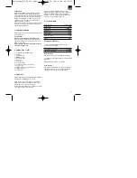 Предварительный просмотр 6 страницы EINHELL BT-PL 750 Operating Instructions Manual