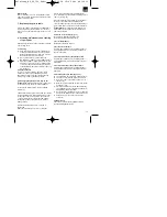 Preview for 8 page of EINHELL BT-PL 750 Operating Instructions Manual