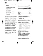 Preview for 6 page of EINHELL BT-PS 700 Directions For Use Manual