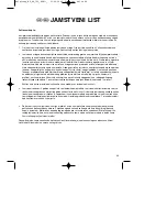 Preview for 49 page of EINHELL BT-PS 700 Directions For Use Manual