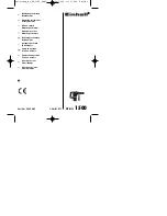 Preview for 1 page of EINHELL BT-RH 1500 Operating Instructions Manual