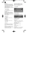 Предварительный просмотр 10 страницы EINHELL BT-RH 920 E Operating Instructions Manual