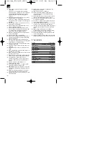 Предварительный просмотр 18 страницы EINHELL BT-SB 200 Original Operating Instructions