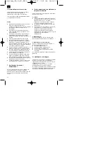 Preview for 14 page of EINHELL BT-SG 100 Operating Instructions Manual