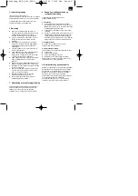 Preview for 17 page of EINHELL BT-SG 100 Operating Instructions Manual