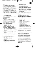 Предварительный просмотр 7 страницы EINHELL BT-SW 700 Original Operating Instructions