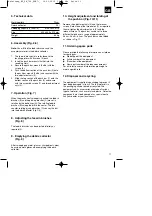 Предварительный просмотр 11 страницы EINHELL BT-SW 700 Original Operating Instructions