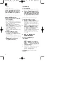 Предварительный просмотр 28 страницы EINHELL BT-TC 600 Original Operating Instructions