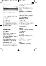 Предварительный просмотр 21 страницы EINHELL BT-VC 1115 Original Operating Instructions