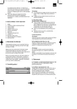 Предварительный просмотр 43 страницы EINHELL BT-VC500 Original Operating Instructions