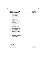 EINHELL CC-BC 12 Original Operating Instructions preview