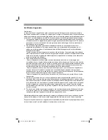 Preview for 34 page of EINHELL CC-IW 950 Operating Instructions Manual