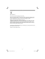 Preview for 77 page of EINHELL CC-IW 950 Operating Instructions Manual