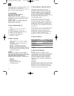 Preview for 24 page of EINHELL CH 2000 Operating Instructions Manual