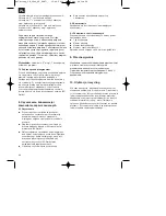 Preview for 26 page of EINHELL CH 2000 Operating Instructions Manual