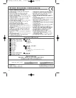 Preview for 34 page of EINHELL CH 2000 Operating Instructions Manual