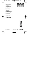 Предварительный просмотр 1 страницы EINHELL CL 7-64 RC Operating Instructions Manual