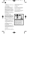 Предварительный просмотр 10 страницы EINHELL CL 7-64 RC Operating Instructions Manual