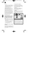 Предварительный просмотр 16 страницы EINHELL CL 7-64 RC Operating Instructions Manual