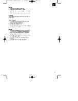 Preview for 27 page of EINHELL DHG 200 Operating Instructions Manual