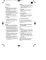 Preview for 61 page of EINHELL DHG 200 Operating Instructions Manual