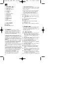 Preview for 10 page of EINHELL DKS 405/1 E Operating Instructions Manual